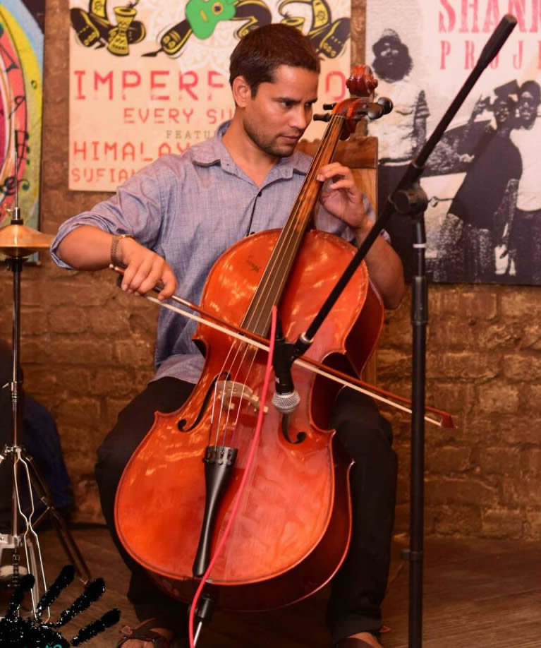 indian cello player kolhapur india